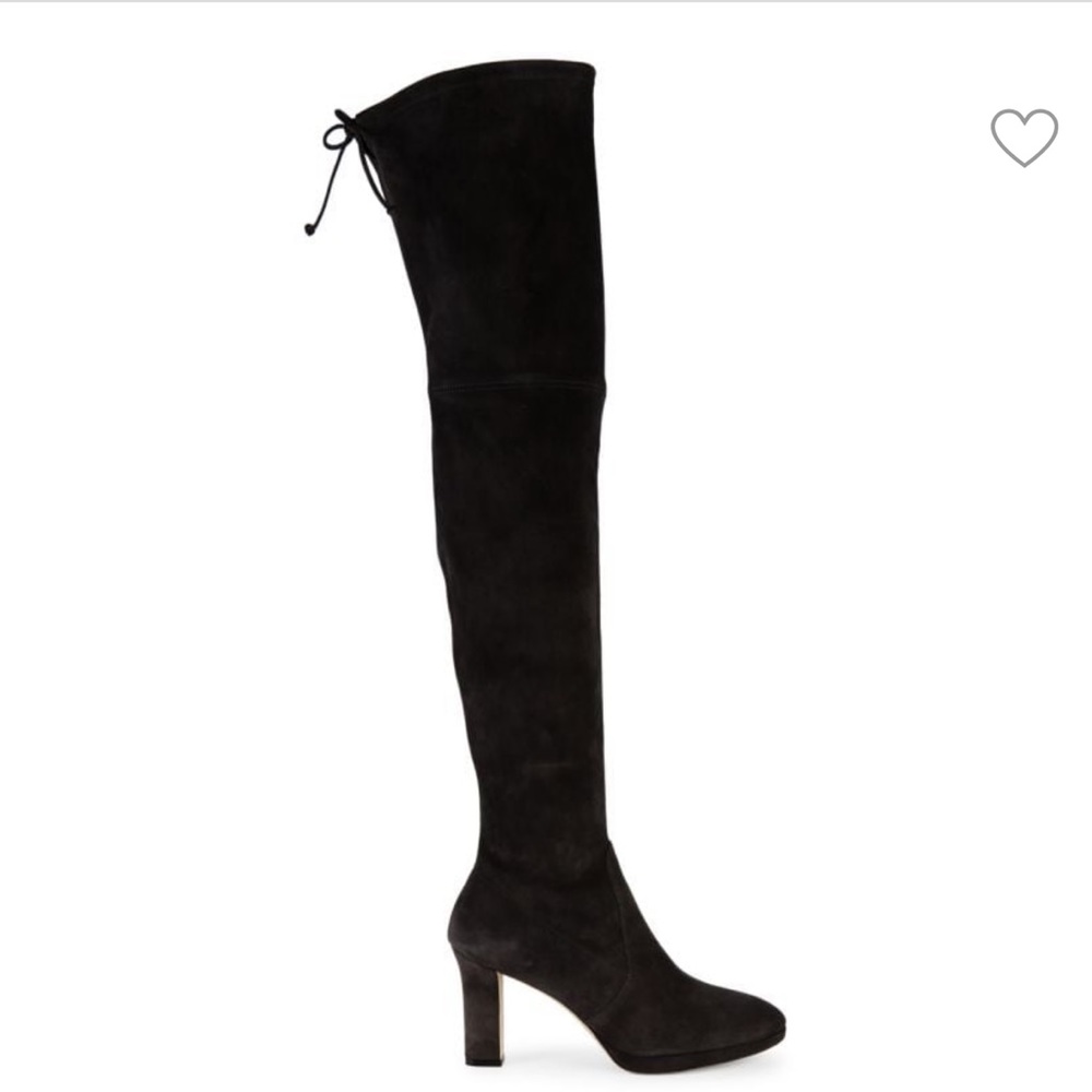 Stuart Weitzman Ledyland Over-The-Knee Suede Boots